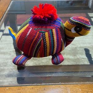 Turtle toy Stuffed Animal Zoo vintage